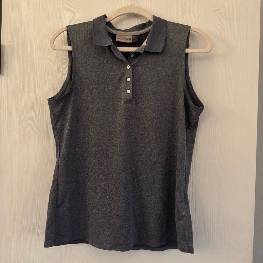 KJUS Golf Sleeveless Polo Top